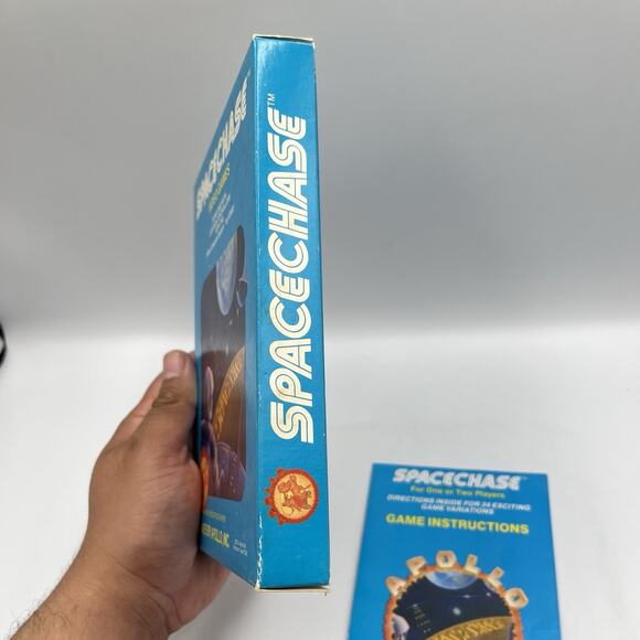 Spacechase (Atari 2600, 1981) (Complete) (CIB) very clean! - Picture 12 of 14